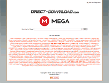 Tablet Screenshot of direct-download.com